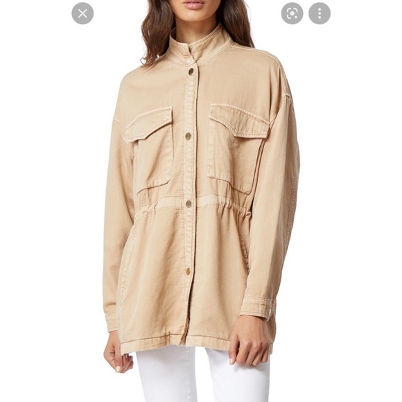 Large Habitual New Tan Kassidy Cavalry Utility Jacket - Picture 3 of 14